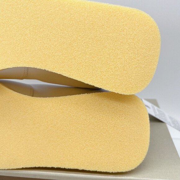 MARNI Split Color Crepe Gat Two-Toned Leather Sneakers Ivory/ White Womens EU 39 - Picture 14 of 16